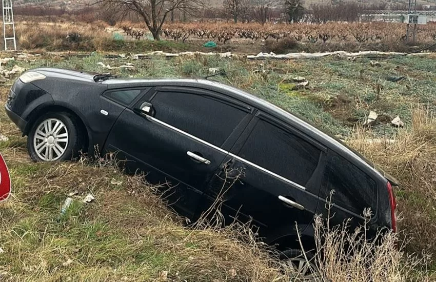 Isparta – Burdur dağ yolunda kaza!