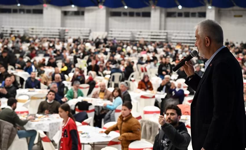 Isparta Belediyesi geleneksel aile iftarında buluştu