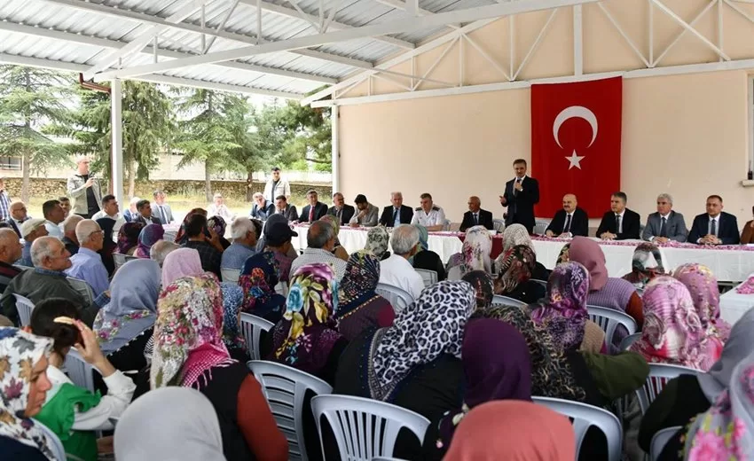 Vali Baruş Gönen İlçesinde