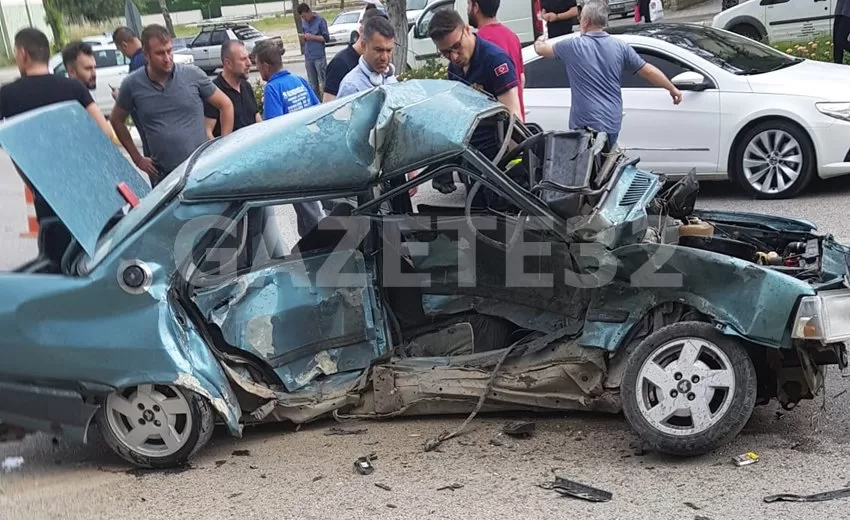 Isparta’da Feci Kaza: 1 Yaralı