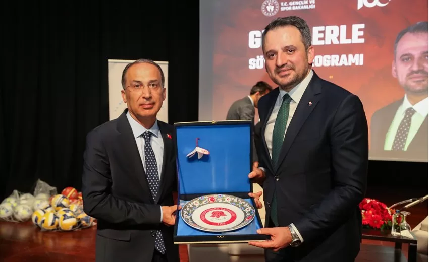 Gençlik ve Spor Bakan Yardımcısı Dr. Enes Eminoğlu SDÜ’nün Konuğu Oldu