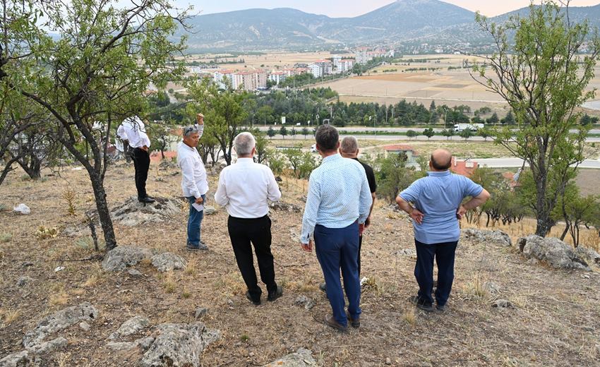 Isparta’nın Panoramik ve Doğal Seyir Terasında çalışmalar başlıyor