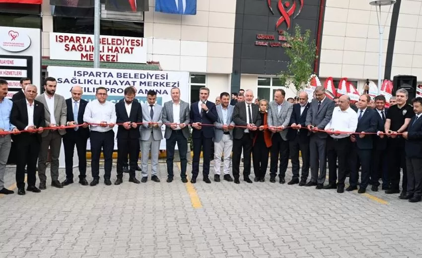 Isparta Belediyesi Sağlıklı Hayat Merkezi Açıldı