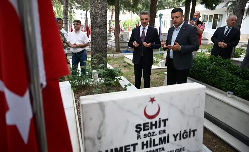 Aziz Şehitlerimiz Anıldı