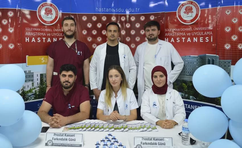 SDÜ Hastanesinde Prostat Kanseri Farkındalık Standı Açıldı