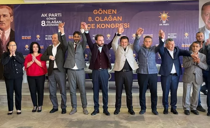 AK Parti Keçiborlu ve Gönen İlçe Kongreleri Tamamlandı