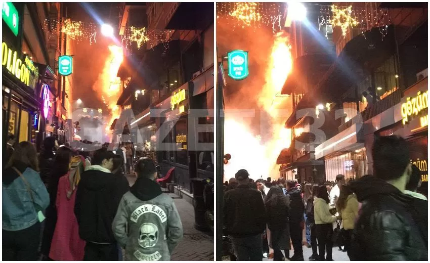 Isparta Kafeler Caddesi’ndeki bir