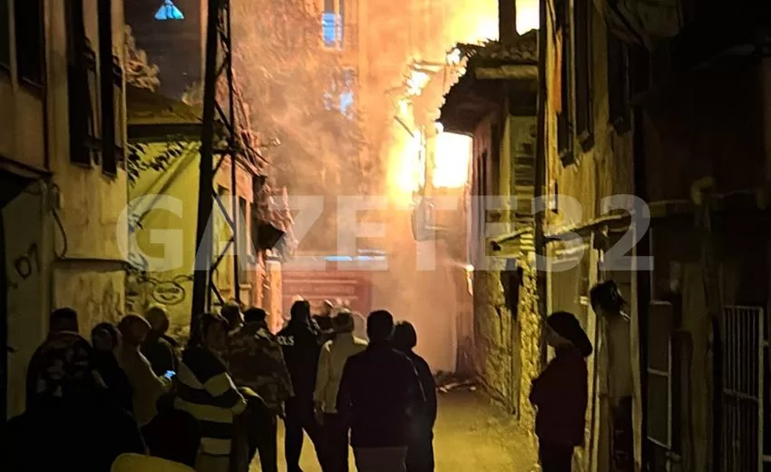 Isparta’da Bir Evde Yangın Çıktı! İşte O Görüntüler