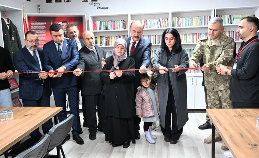 Aziz Şehidimiz Onur Çapan Adına Kütüphane Kuruldu