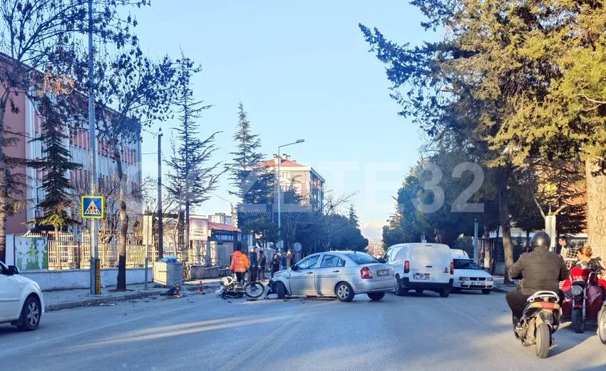 Isparta’da Feci Kaza: Motosiklet Sürücüsü Yaralandı