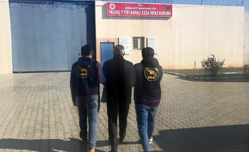 Isparta’da 38 Yıl Hapis Cezası Bulunan Firari Yakalandı